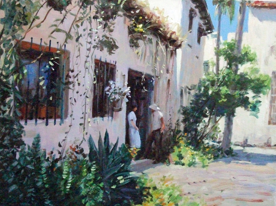 #1679 california courtyard