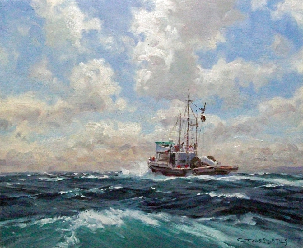 #1658 seiner at sea
